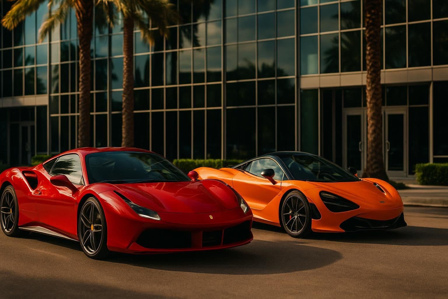 Exotic car rental near me delivered by Corza Luxury in Central Florida
